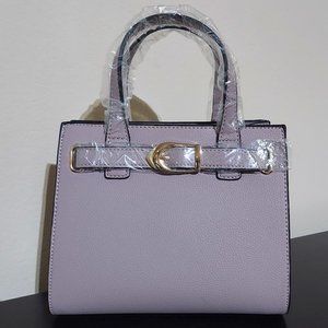 NWOT Light Purple Faux Caviar Leather Shoulder/Handbag